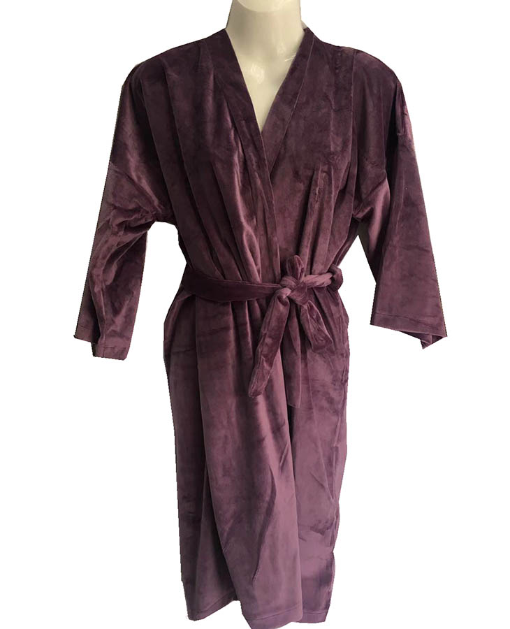 Velvet Bathrobe
